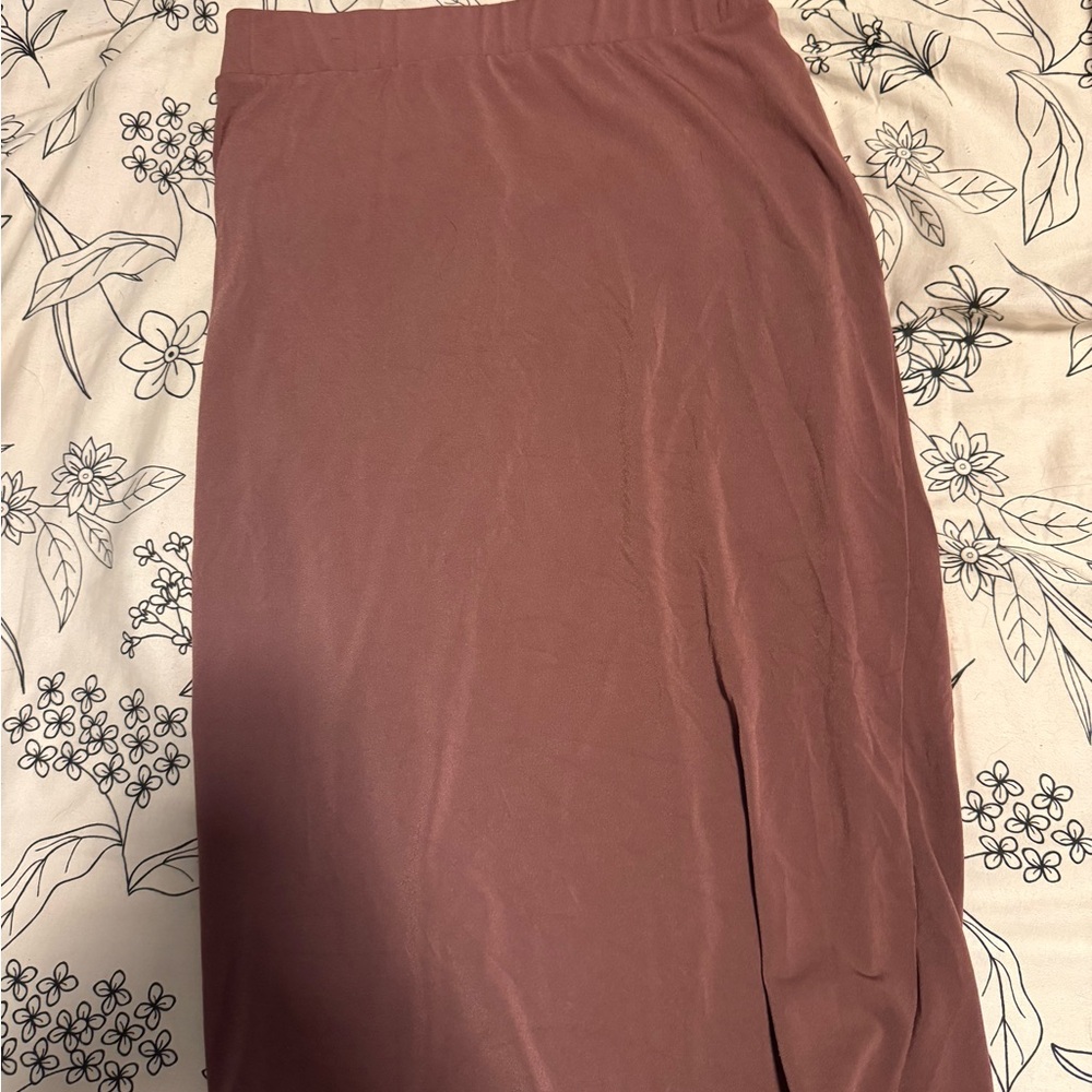 Maurices Dusty Rose Pencil Skirt